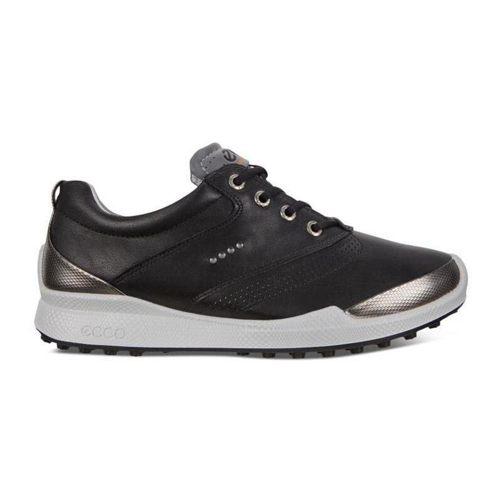 ECCO Womens Golf Shoes Black - Biom Hybrid - SCP-238750